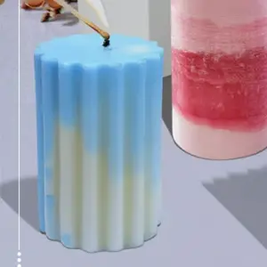 Molde de Silicona para Velas 15cm021: Crea Velas Elegantes con Facilidad - Molde De Silicona Para Velas 15cm021