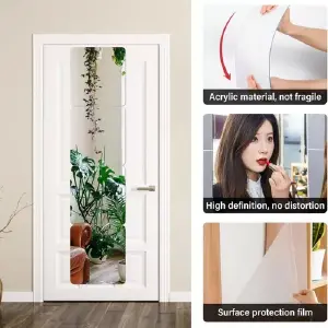 ESPEJO FLEXIBLE DE LÁMINA ACRÍLICA ADHESIVA - ESPEJO FLEXIBLE LAMINA ACRILICO ADHESIVO