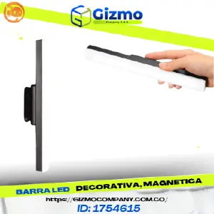 Barra LED Decorativa Magnética Recargable: Ilumina tu espacio con estilo - Barra Led Decorativa Magnetica Recargabl
