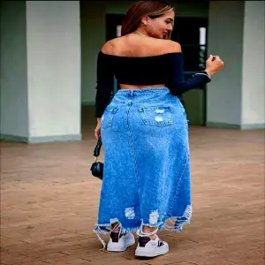 Falda Demin Hollister para Dama: Estilo y comodidad inigualables - falda demin holister dama