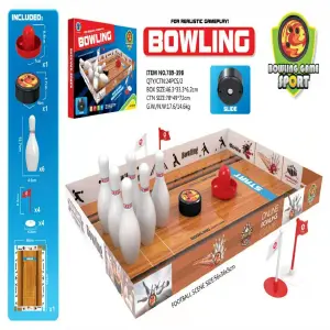 Juego De Mesa De Bolos Lanzador Familiar: ¡Diversión para Todas las Edades! - Juego De Mesa De Bolos Lanzador Familiar