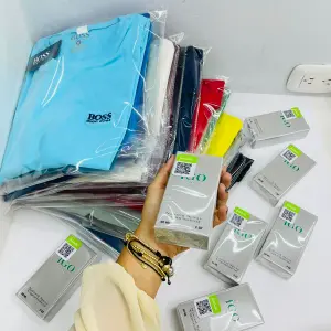 KIT X5 CAMISETAS HUGO BOSS + PERFUME GIO