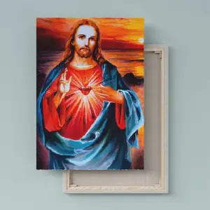 JESUS LIENZO 19: Una obra maestra de la fe - JESUS LIENZO 19