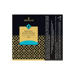 Lubricante Natural Sensuva a base de Agua: Experimenta la Sensación Natural - Lubricante Natural Water-Based 57 mL