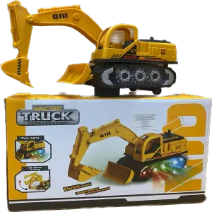 Excavadora de Juguete con Luces y Sonido - ¡El Regalo Perfecto para Pequeños Ingenieros! - Excavadora juguete luces y sonido brazo