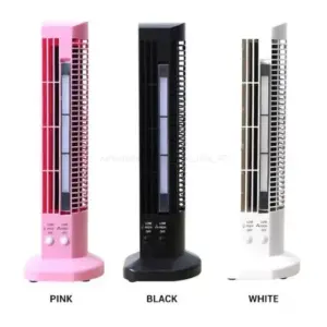Mini Ventilador Vertical Enfriador Aire: ¡Refresca tu hogar sin esfuerzo! - Mini Ventilador Vertical Enfriador Aire