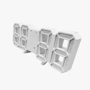 RELOJ DESPERTADOR 3D TMX-128: ¡Despiértese con Estilo! - RELOJ DESPERTADOR 3D TMX-128