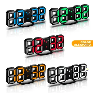 Reloj Led 3D Despertador ML2460: Ilumina tus Mañanas - Reloj Led 3D Despertador ML2460