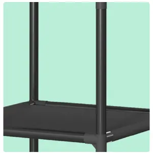 Organizador Esquinero de Ropa: 3 Niveles de Organización Perfecta - organizador esquinero de ropa 3 niveles
