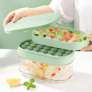 Bandeja para Cubos de Hielo: ¡Crea Hielo Perfecto con Estilo! - Bandeja para cubos de hielo-Molde hielo