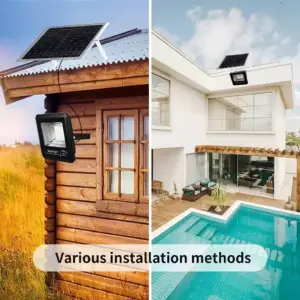 Lámpara Reflector Solar GD070: Ilumina tus noches con energía limpia - Lampara Reflector Solar GD070