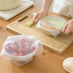 Tapas de Silicona x3 Cuadradas Elásticas: La Solución Perfecta para Tus Platos - Tapas de silicona x3 cuadradas elásticas