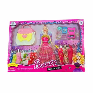 Muñeca Princesa: ¡Vestidos, Zapatos y Accesorios para Horas de Diversión! - Muñeca Princesa Vestidos Zapatos Accesor