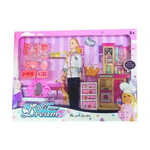 Muñeca Chef: ¡La Chef Más Pequeña y Adorable! - Muñeca Vestido Chef Cocina Utencilios Ju