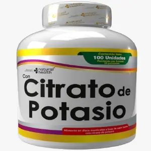 CITRATO DE POTASIO: ¡Tu aliado para la salud renal! - CITRATO DE POTASIO X 100 UNIDADES
