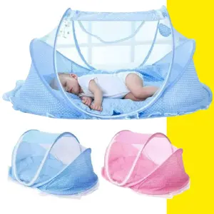 Mosquitero Toldillo Plegable Acolchado: La Cuna Portátil Perfecta para tu Bebé - Mosquitero Toldilllo Plegable Acolchado