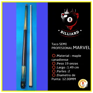 Taco de Billar Marvel: Experimenta la Precisión de un Superhéroe - taco de billar marvel