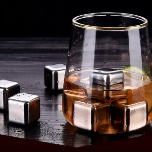 Cubos de Hielo Reutilizables: La Solución Perfecta para tus Bebidas - Cubos Hielo Set X6 Reutilizable Bebidas