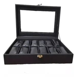 Organizador de Relojes de Lujo: 12 Puestos - Organizador Relojes  Lujo 12 Puestos