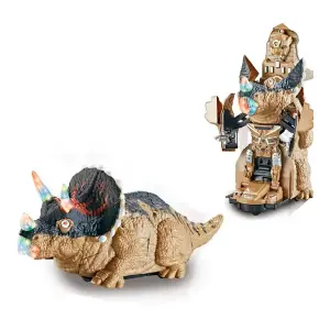 Robot Dinosaurio Triceratops Transformer: ¡Transformación épica! - Robot Dinosaurio Triceratops Transformer