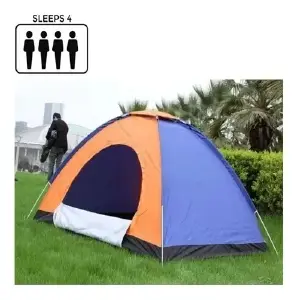 Carpa Camping Armable Impermeable 2 a 4 Personas: ¡Tu Refugio Perfecto al Aire Libre! - Carpa Camping Armable Impermeable 2 A 4