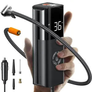 Inflador de Llantas Portátil: ¡El Compresor Perfecto para Cualquier Viaje! - Inflador Llantas Portable Compresor