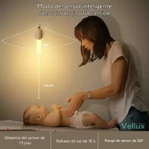 Lámpara Decorativa con Sensor de Movimiento Ina: Ilumina tu hogar con estilo - Lampara Decorativa Sensor Movimiento Ina