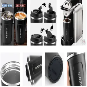 TERMO TERMICO VAZO 12ONZ: El compañero ideal para tus bebidas - TERMO TERMICO VAZO 12ONZ