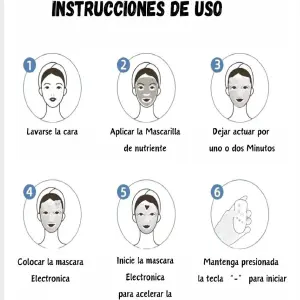 Mascarilla Eléctrica de Masaje Facial: Tu Ritual de Belleza Diario - Mascarilla eléctrica de masaje facial