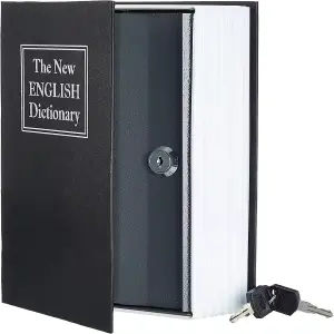 Caja Fuerte tipo Libro en Acero Inoxidable: Seguridad Discreta y Elegante - Caja fuerte tipo libro en acero inoxidab