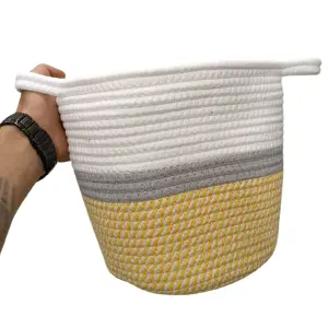 Cesta Mediana De Almacenamiento 12CM185: ¡Organiza tu espacio con estilo! - Cesta Mediana De Almacenamiento 12CM185