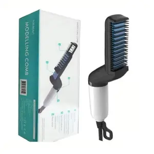 Cepillo Peine Alisador Eléctrico para Hombres: ¡El Secreto para un Cabello Impecable! - Cepillo Peine Alisador Electrico Hombres