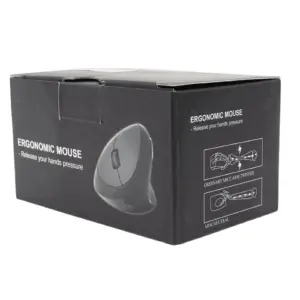 Mouse Vertical Inalam: El Ratón Recargable que Cuida Tus Muñecas - Mouse Vertical Inalam. Recargable Ball