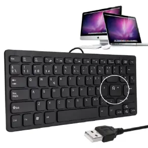 Mini Teclado Genérico K1000: El Compañero Perfecto para Tu Dispositivo - Mini Teclado Genérico K1000