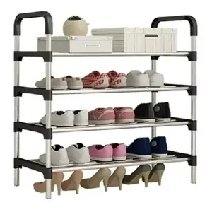 Organizador de Zapatos de 4 Niveles: ¡Adiós al Caos en tu Armario! - Organizador De Zapatos 4 niveles