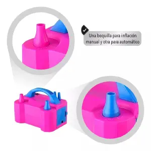 Inflador Eléctrico de Globos: ¡Inflado Rápido y Fácil! - Inflador Eléctrico De Globos