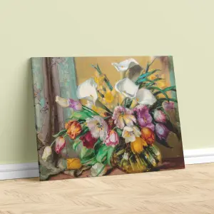 FLORES LIENZO 40: El lienzo perfecto para tus proyectos artísticos - FLORES LIENZO 40