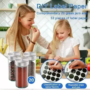 Especiero Cocina 20 Condimentos Giratorio: El Organizado Perfecto Para Tu Cocina - Especiero Cocina 20Condimentos Giratorio