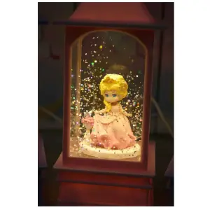 Lámpara Decorativa Princesa: Ilumina tu Reino - Lampara Decorativa Princesa Vestido Rosa