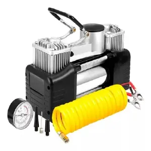 COMPRESOR DE AIRE DOBLE CILINDRO 12V: ¡Potencia y Eficiencia Inigualables! - COMPRESOR DE AIRE DOBLE CILINDRO 12V