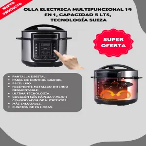 OLLA ELÉCTRICA MULTIFUNCIONAL 14 EN 1: ¡Cocina con Estilo! - OLLA_ELECTRICA_MULTIFUNCIONAL_14_EN_1_SC